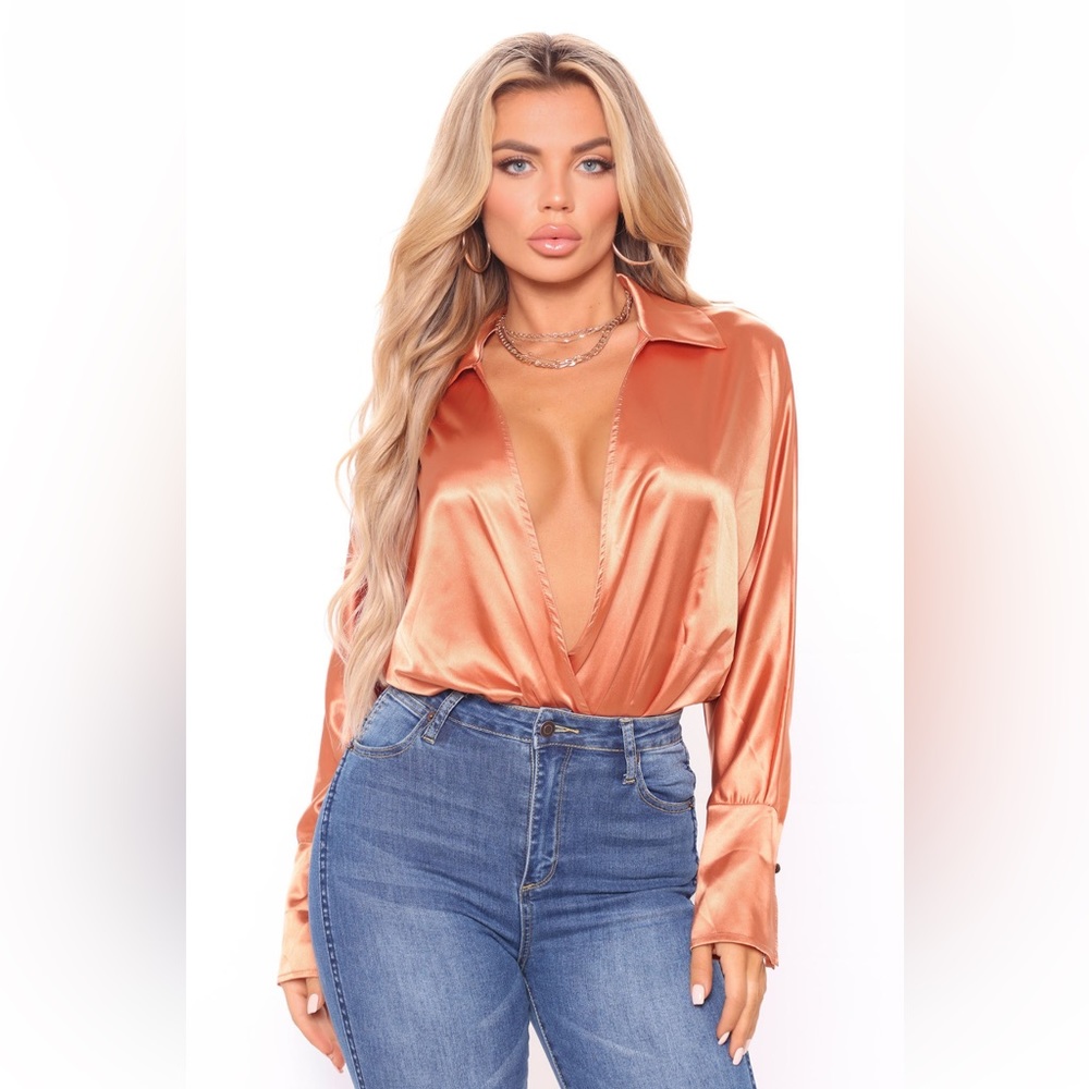 Cooper Satin Bodysuit